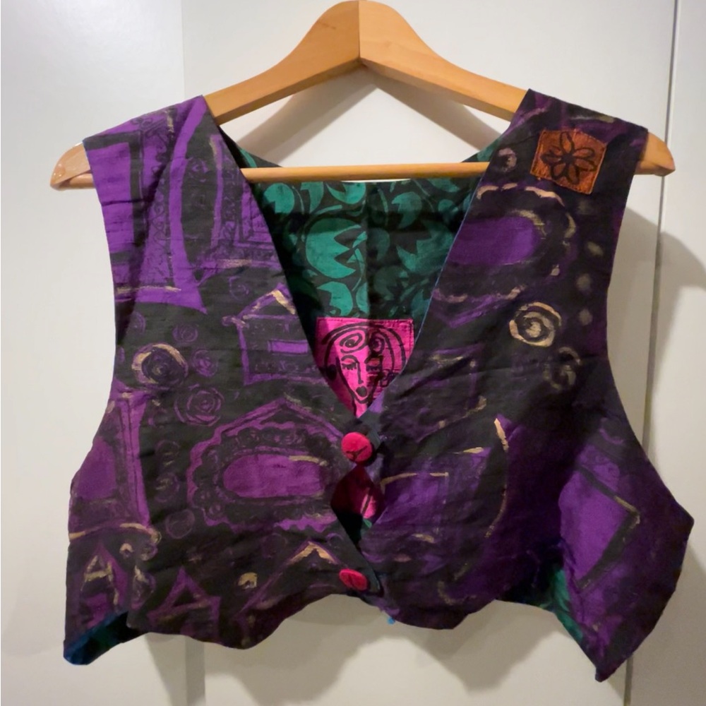 Silk vest